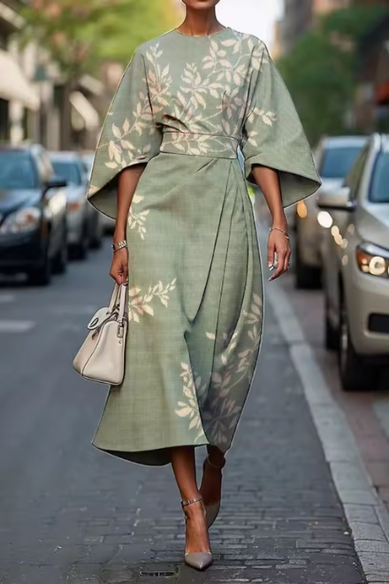 Yvette | Robe florale élégante
