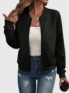 Laurie | Textured Zip Jacket