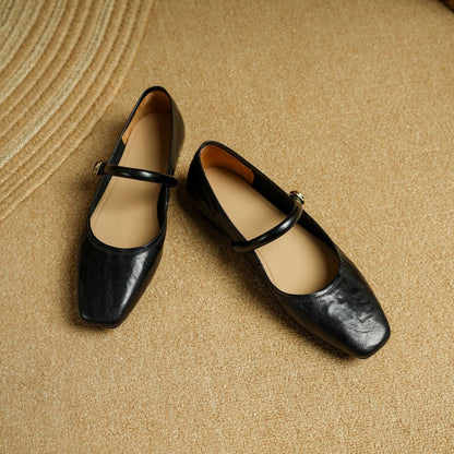 Islenne™ バックルストラップ フラットシューズ