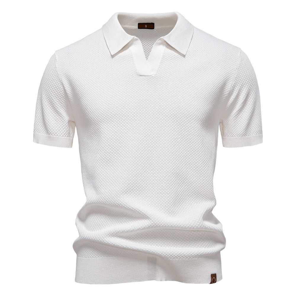 Edward™ | Textured Smart-Casual Polo