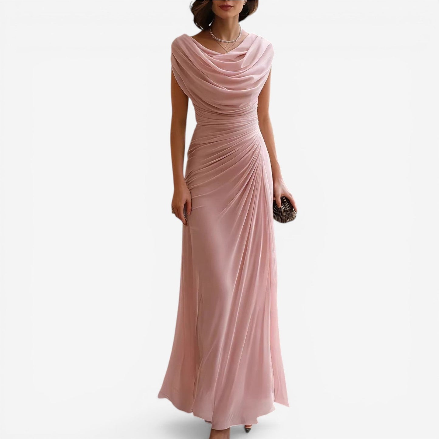 Charmaine™ Robe longue plissée