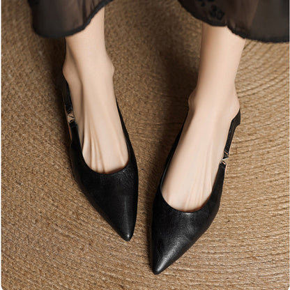 Zerine™ ポインテッドトゥ フラットシューズ