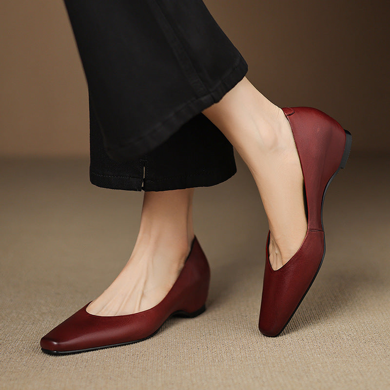 Norelle™ アーモンドトゥ ウェッジパンプス