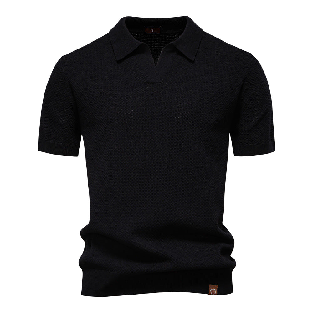 Edward™ | Textured Smart-Casual Polo