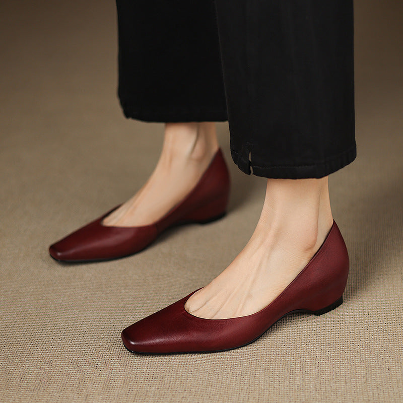 Norelle™ アーモンドトゥ ウェッジパンプス