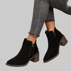 Alicia | Botki z zamszu