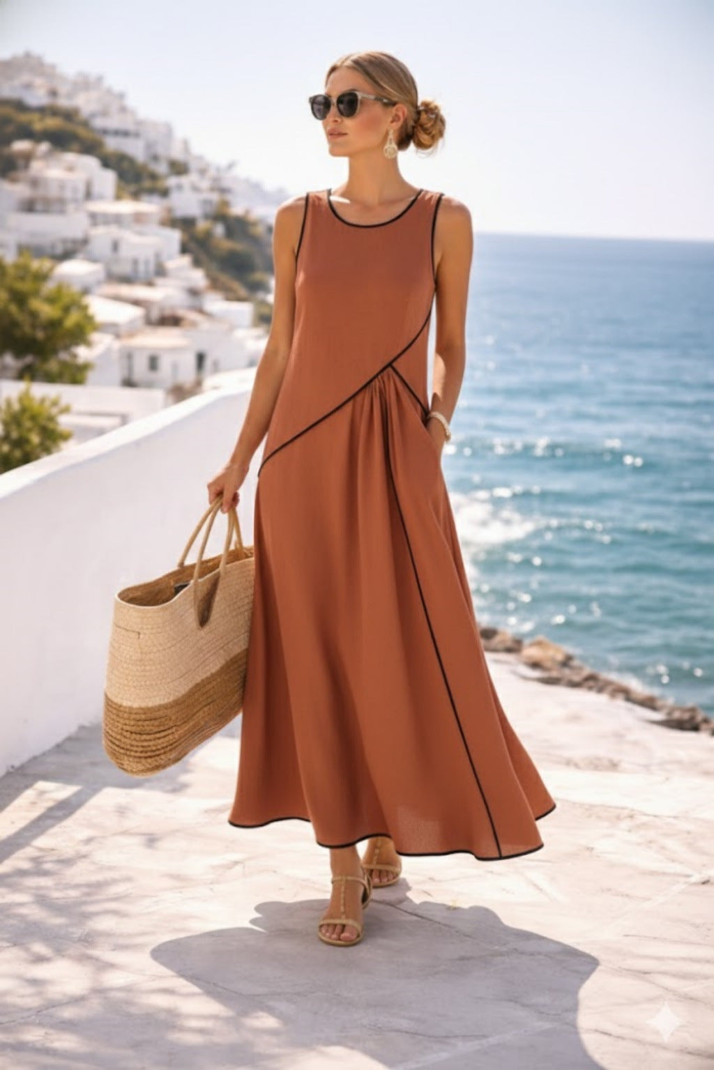 Maisy™ - Robe Élégante Sans Manches
