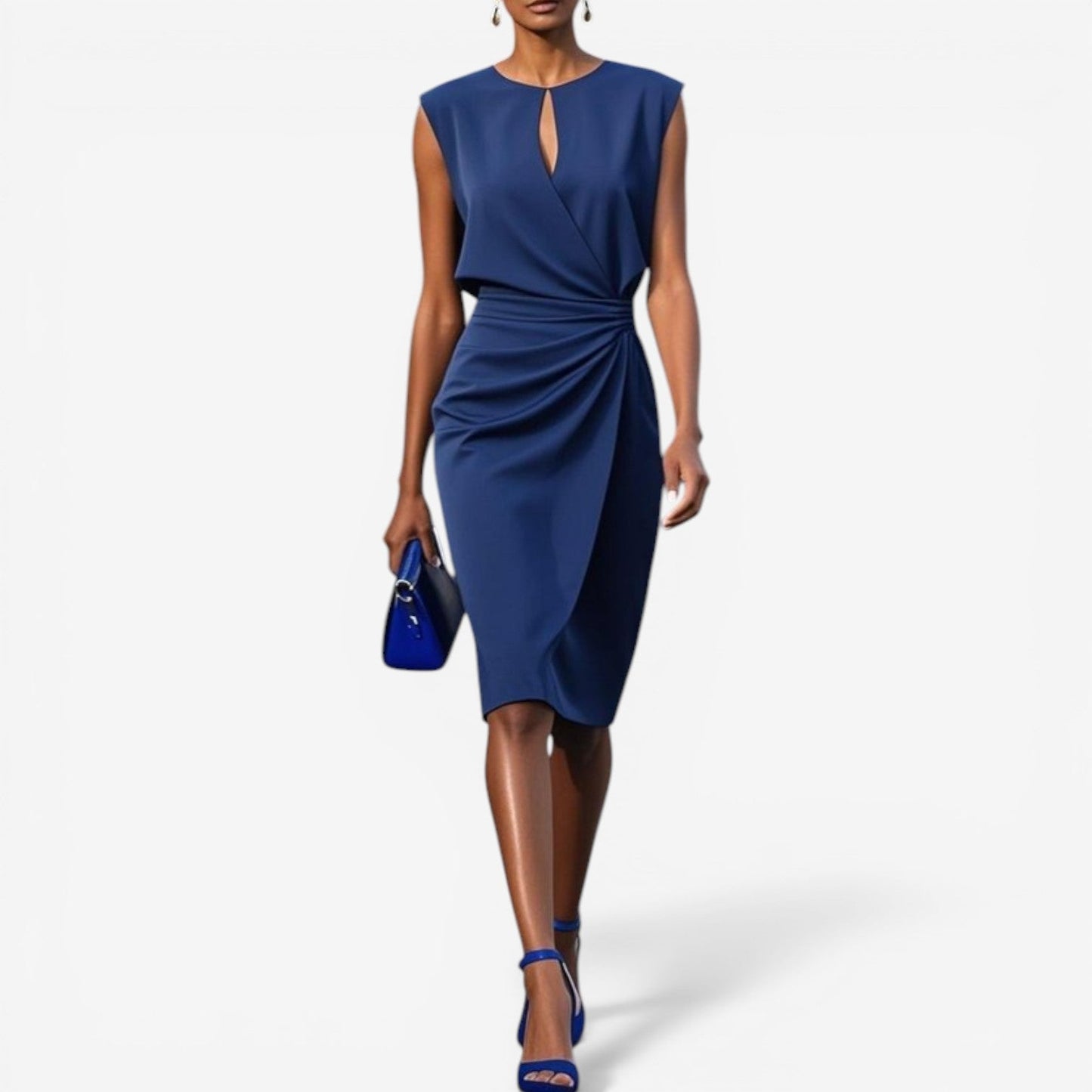 Letizia™ Élégante robe midi