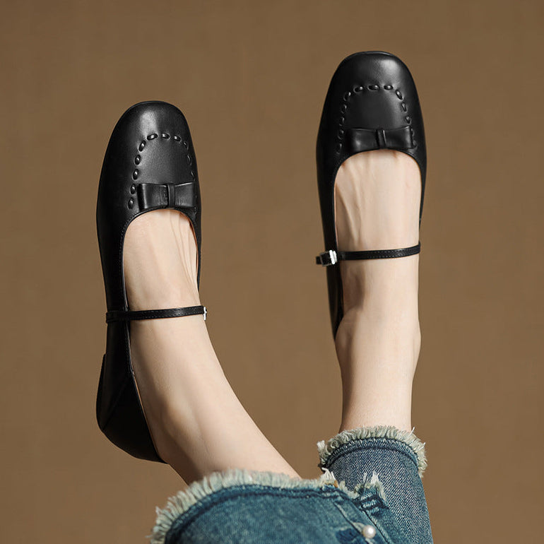 Nuvelle™ メリージェーン フラットシューズ