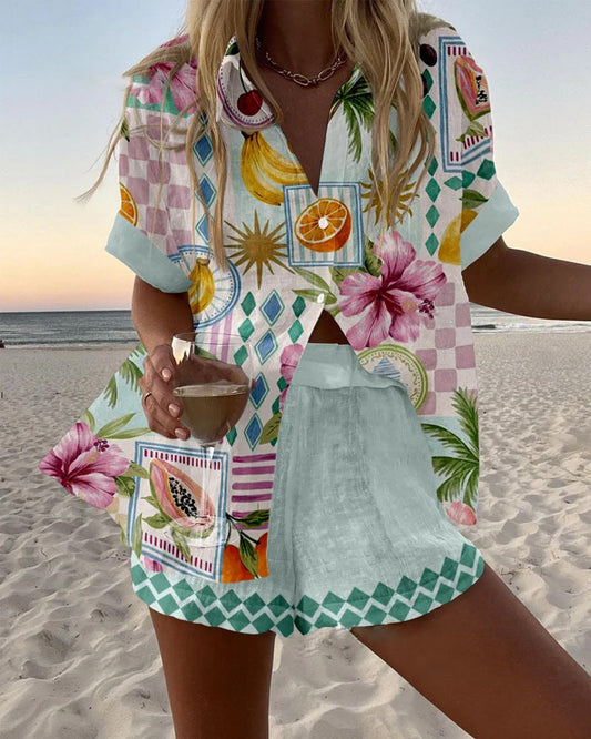 Eliza™ | Fruit Garden Linen Set