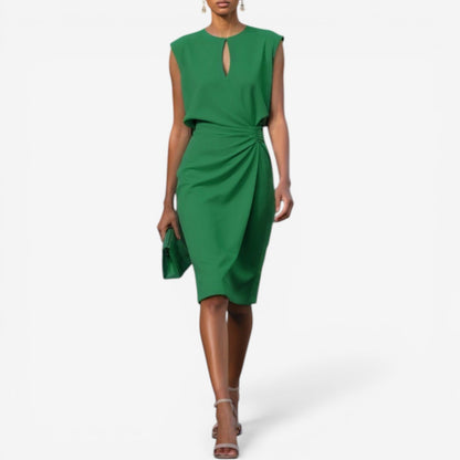 Letizia™ Élégante robe midi