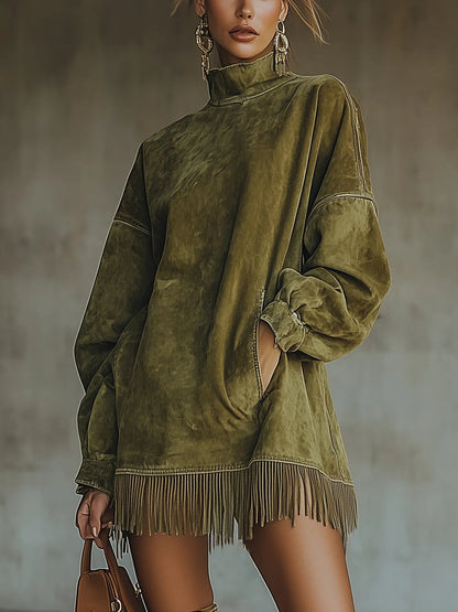 Ayla | Fringe Dress