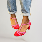 DIANA | ELEGANCKIE SANDAŁY Z KOTURNEM