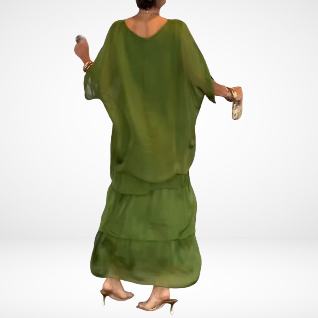Robe Maxi Lâche Artistique Hylda™