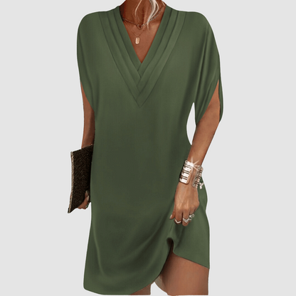 Robe Élégante à Manches Mi-Longues Alysa™
