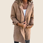 Solara™ | Soft Coat With Buttons
