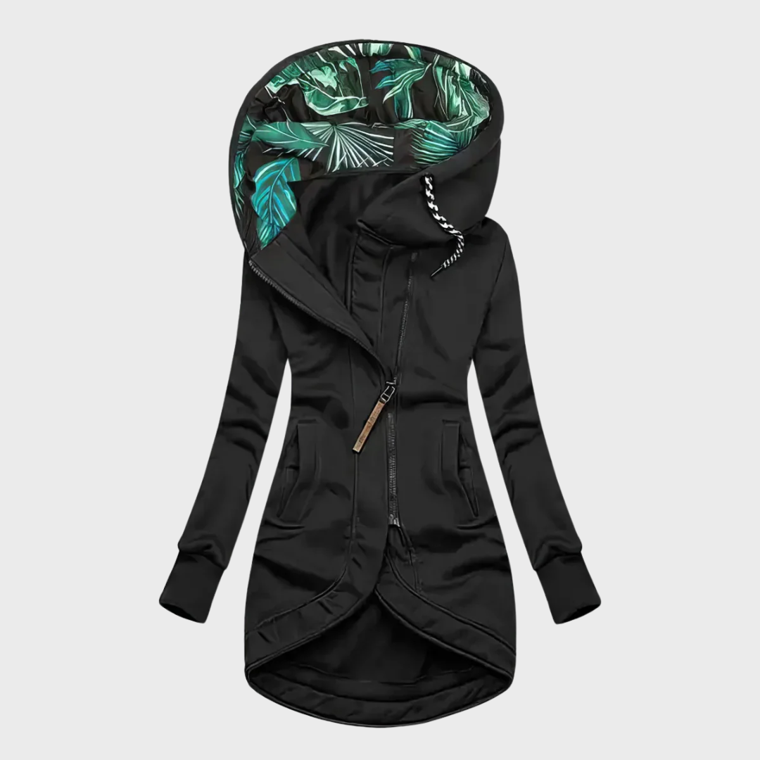 Vervana™ | Elegant Warm Jacket With Hood