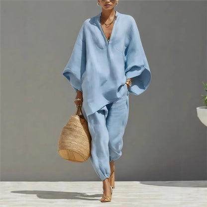 Silvia | Simple Retro Wide Casual Pants for Women