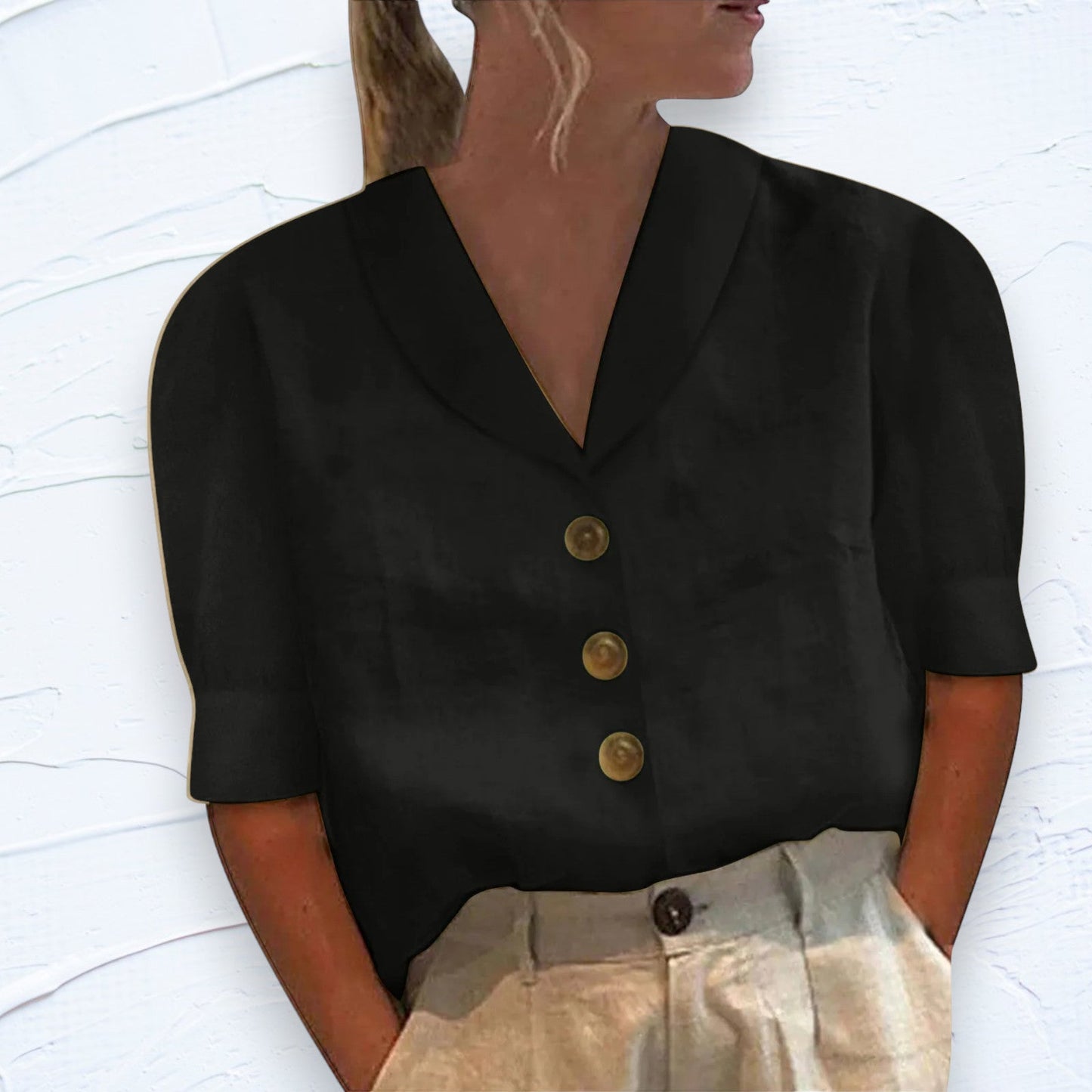 Stella – Stylish Lines Blouse