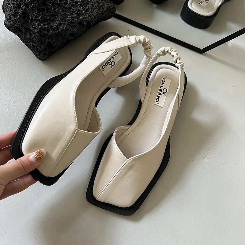 Delvienne™ スリングバック フラットシューズ