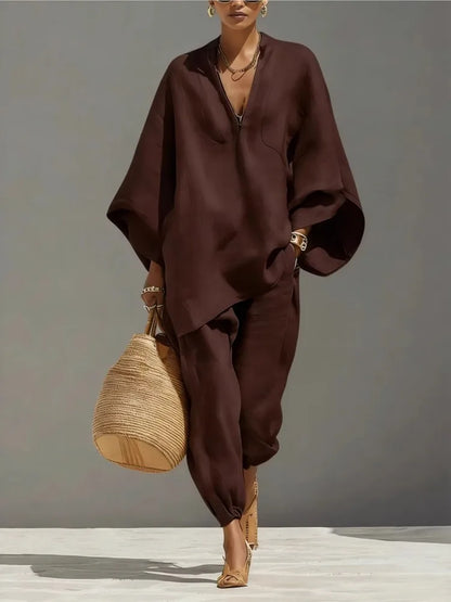 Silvia | Simple Retro Wide Casual Pants for Women