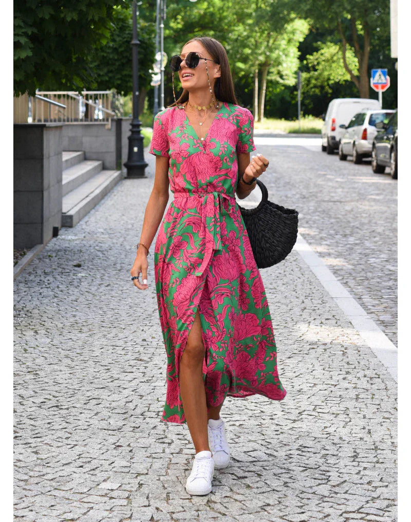 Noelia | Vestido Elegante con Escote en V