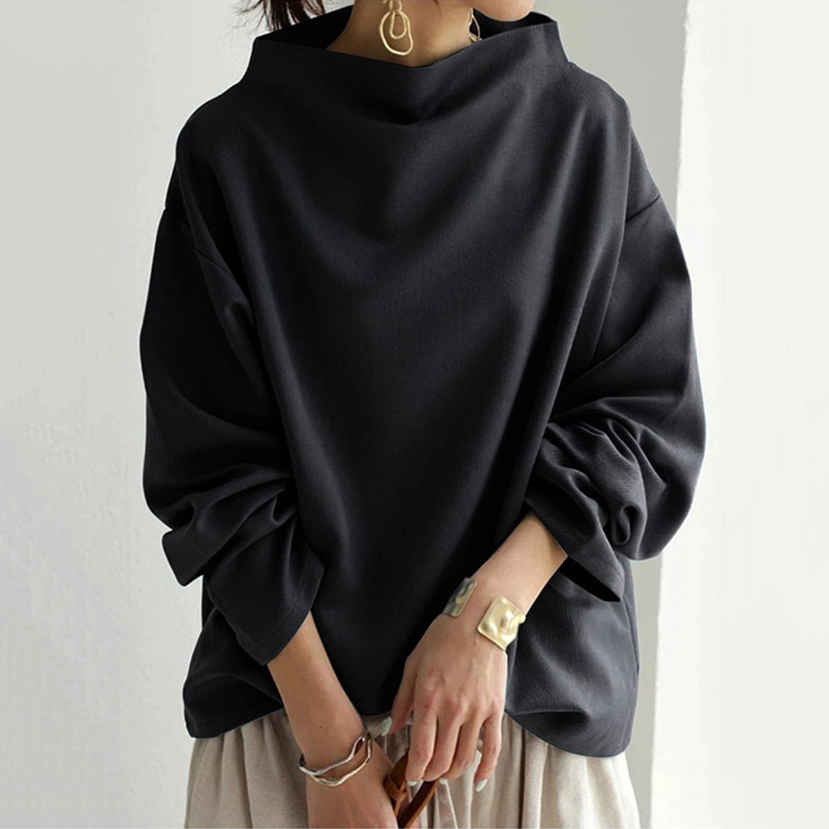 Velisse™ | High-Neck Sweater