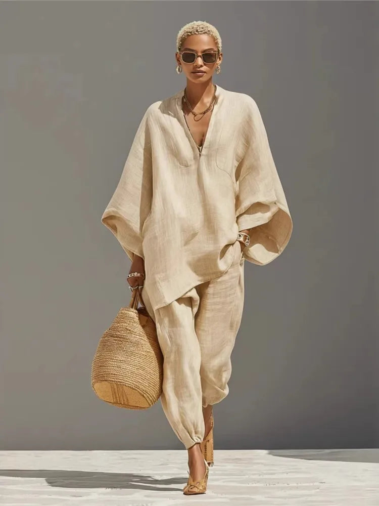 Silvia | Simple Retro Wide Casual Pants for Women