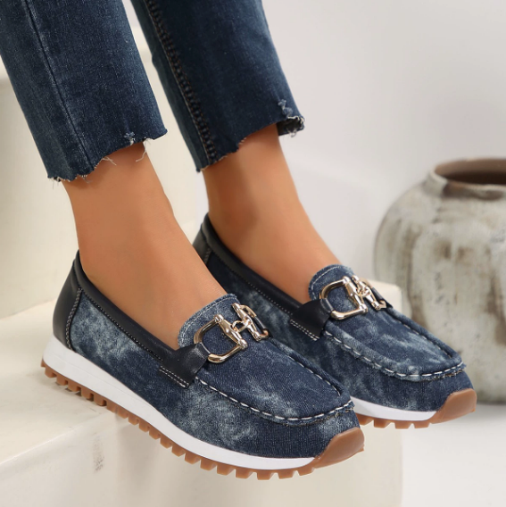 Eliza - Mocassins à boucle hybrides