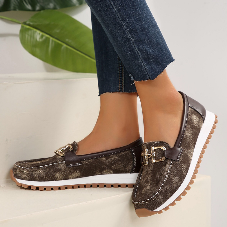 Eliza - Mocassins à boucle hybrides