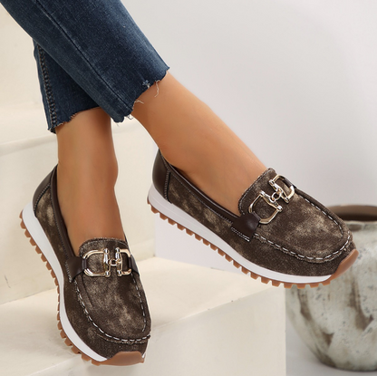 Eliza - Mocassins à boucle hybrides