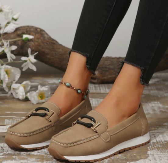 Emily - Mocassins à Chaîne Connectée