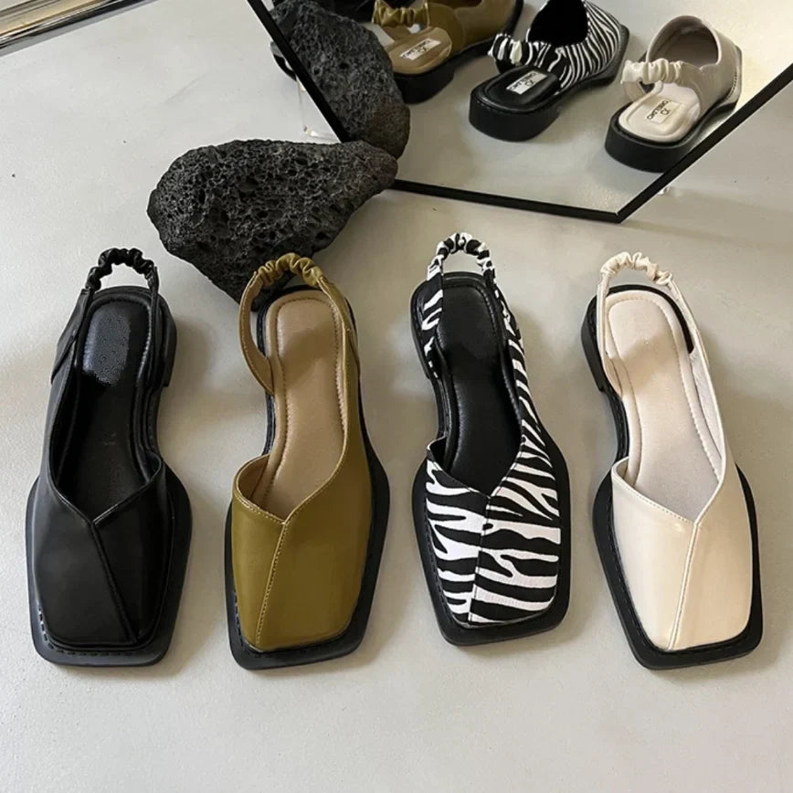 Delvienne™ スリングバック フラットシューズ