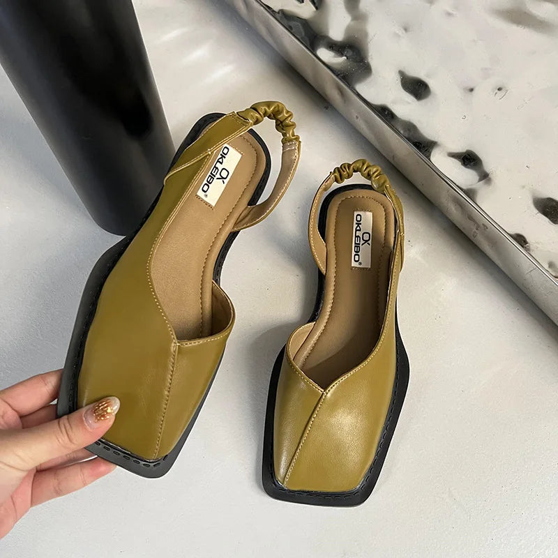 Delvienne™ スリングバック フラットシューズ