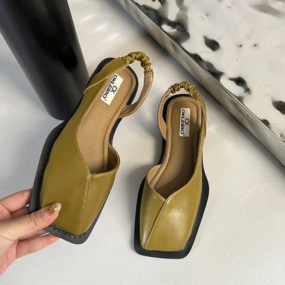 Delvienne™ スリングバック フラットシューズ