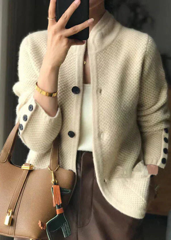 Hannah - Cozy Knitted Sweater Jacket