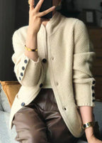 Hannah - Cozy Knitted Sweater Jacket