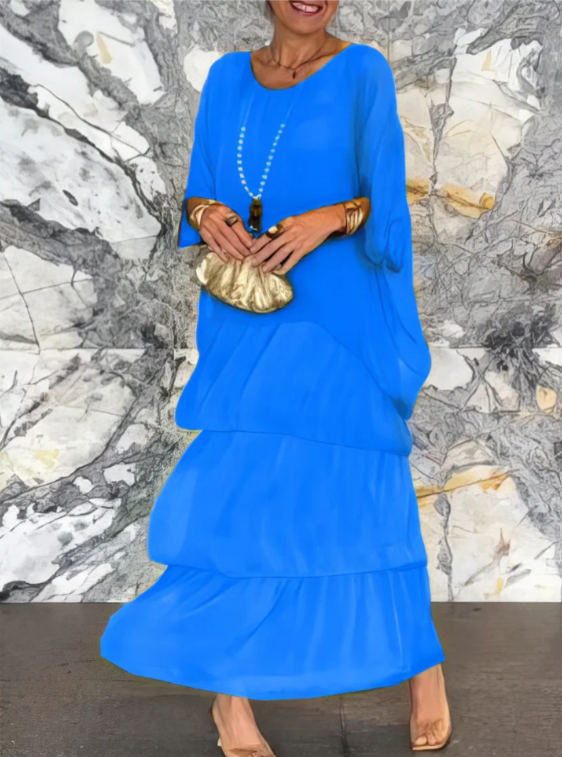Camille™ | Elegant Flowing Maxi Dress