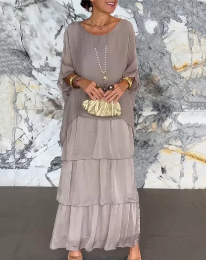 Camille™ | Elegant Flowing Maxi Dress