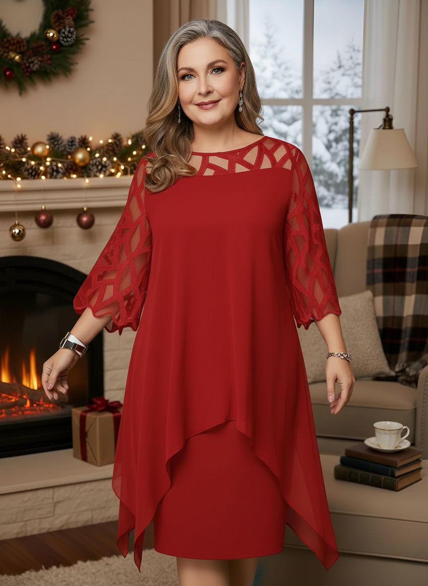 Robe en Dentelle Élégante Josephine™