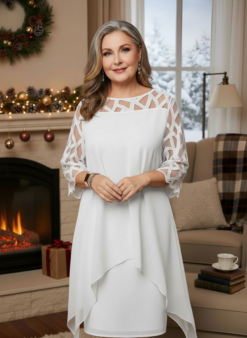 Robe en Dentelle Élégante Josephine™