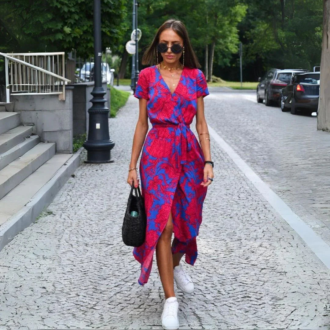 Noelia | Vestido Elegante con Escote en V