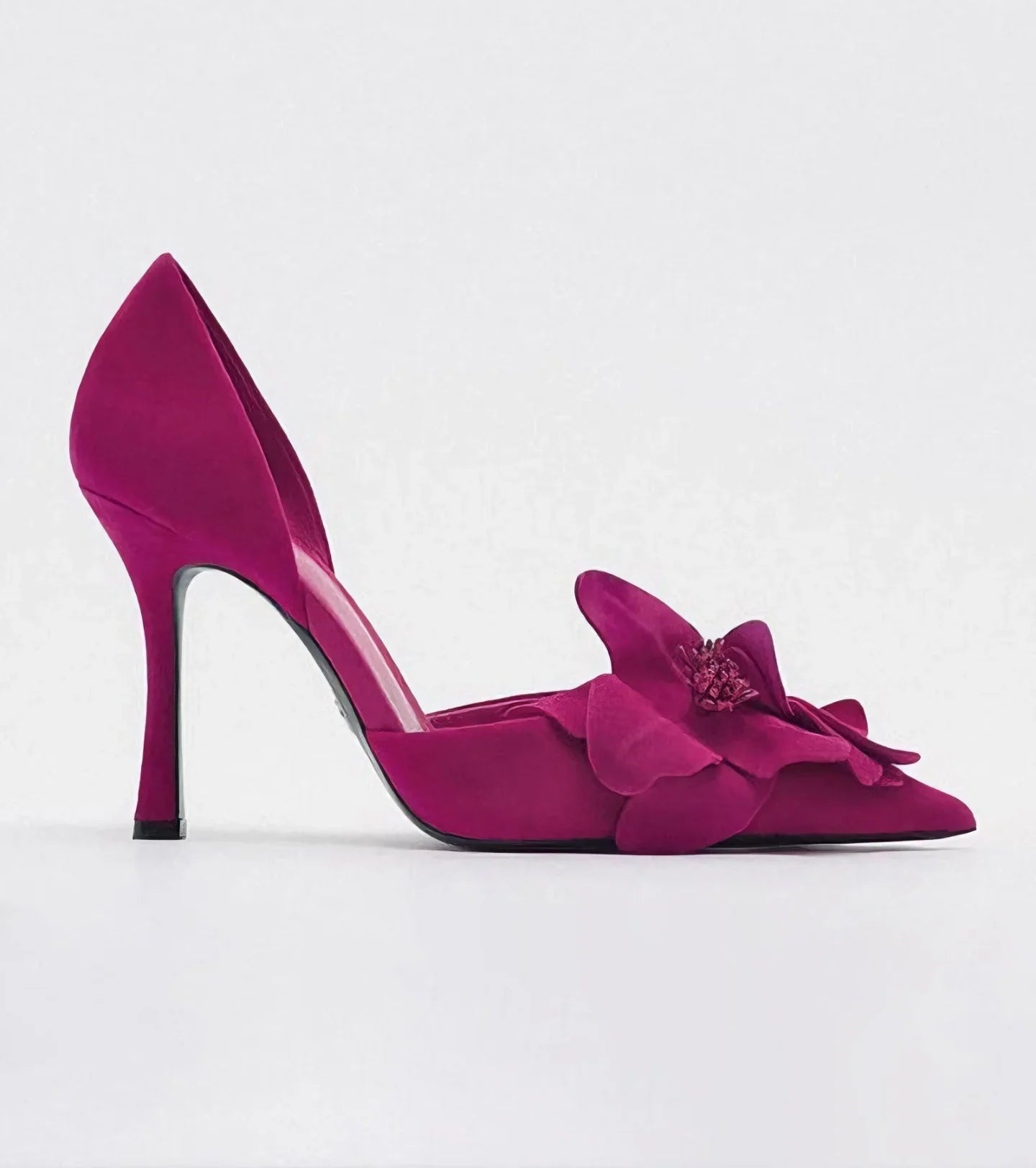 Kwiat popołudnia | Eleganckie buty na wysokim obcasie od projektanta