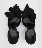 Kwiat popołudnia | Eleganckie buty na wysokim obcasie od projektanta