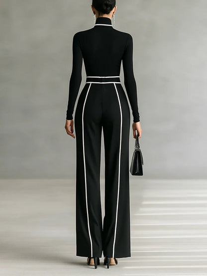 Vera™ - Ensemble élégant avec détails contrastants