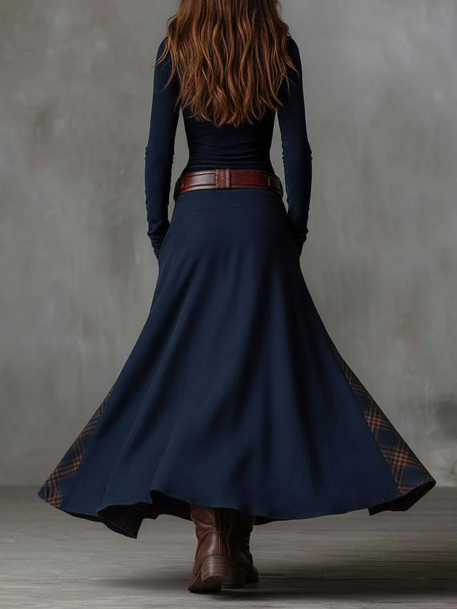 Helena | Patchwork Maxi Dress