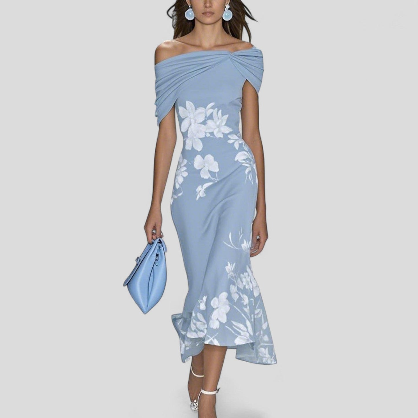 Lindsey | Elegant Midi Dress