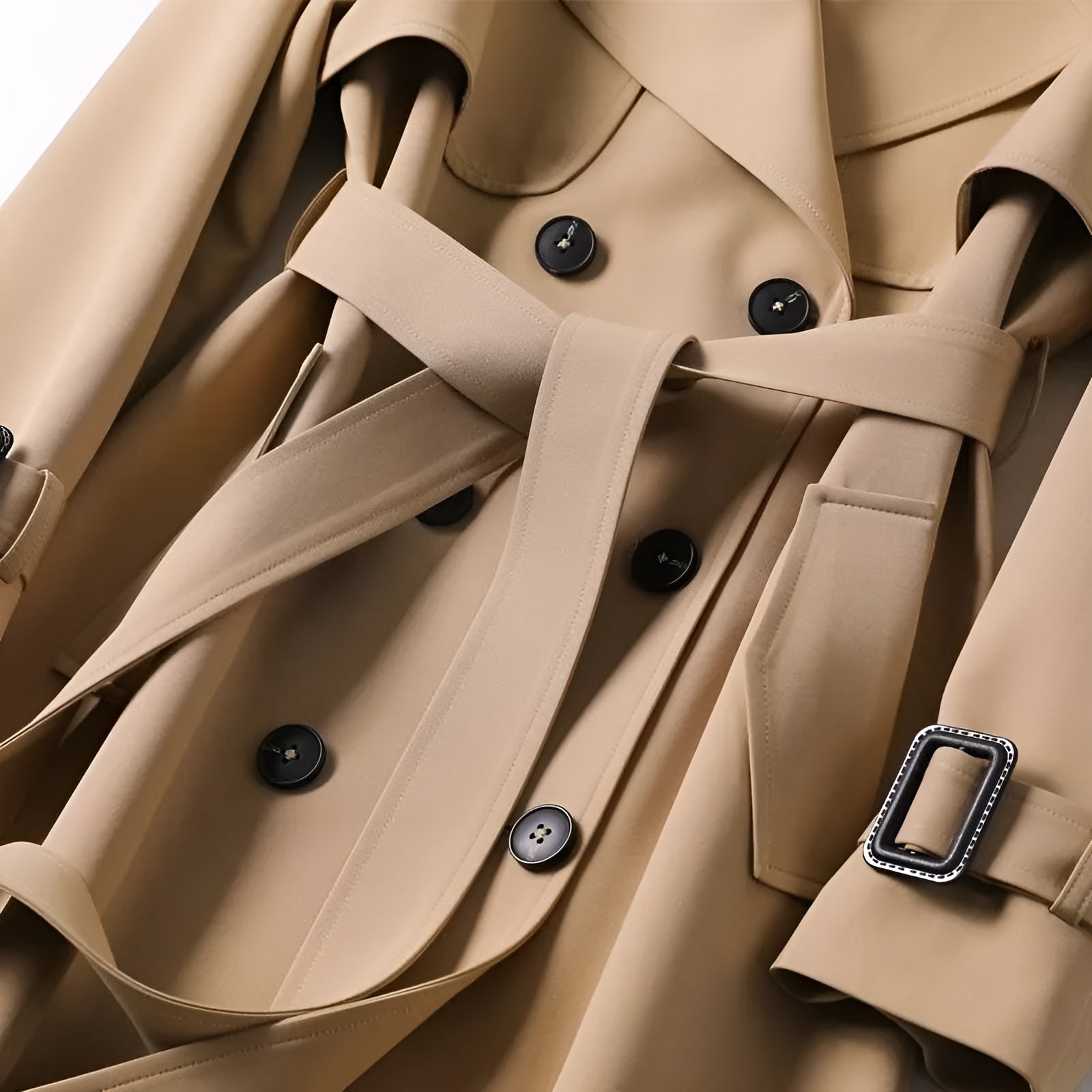Liora™ | Elegant Trench Coat