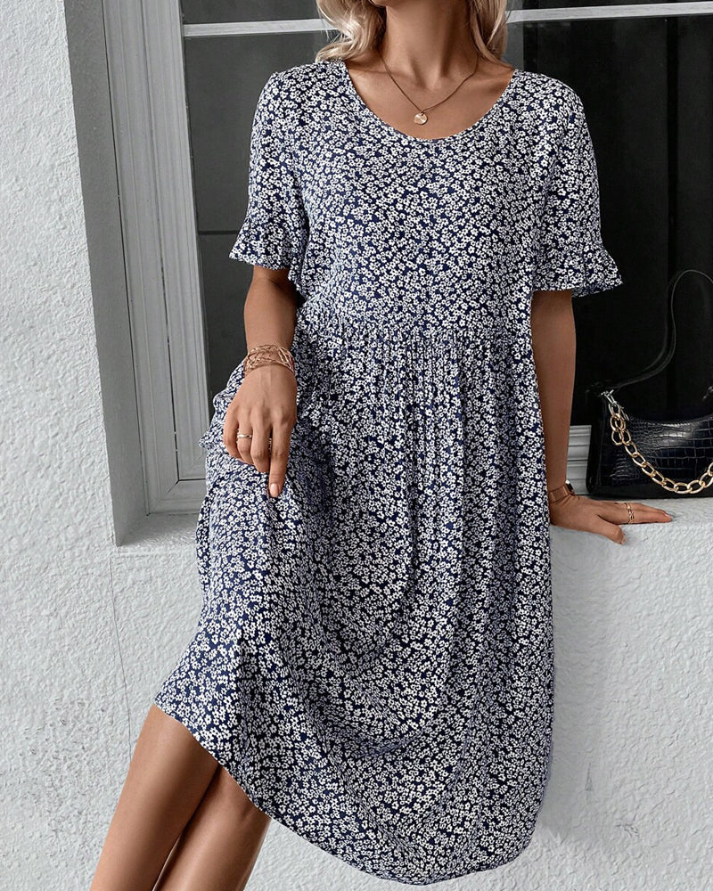 Hecuba | Vestido midi con estampado floral