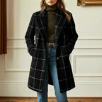 Catherine | Classic Plaid Winter Coat